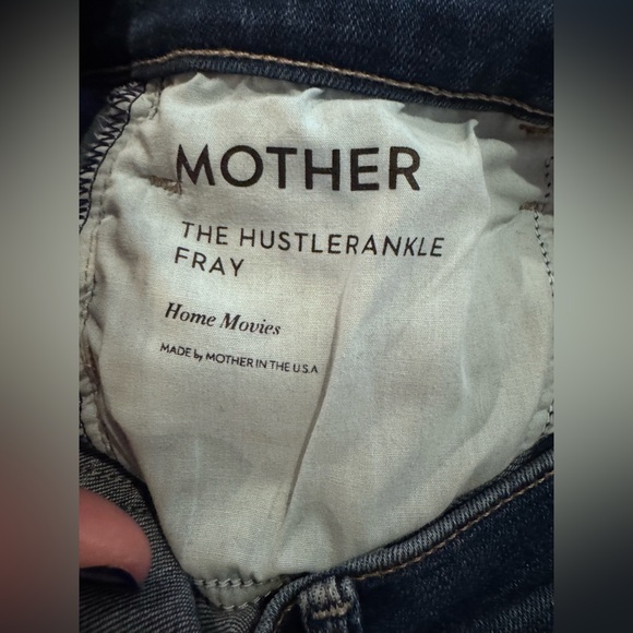 MOTHER the hustler ankle Fray 30 jeans - Picture 5 of 10
